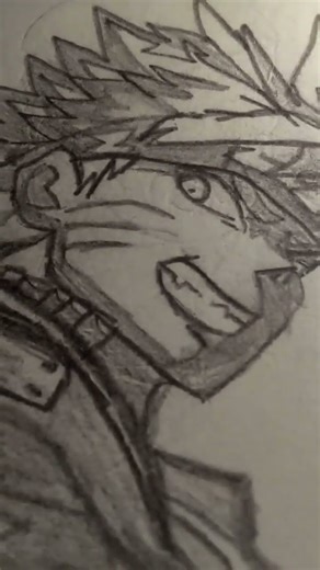 Naruto pencil drawing 🔥👍