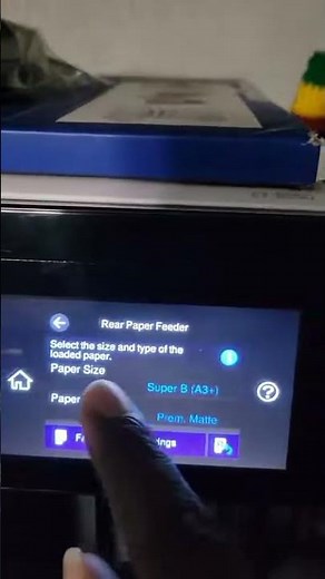 How to Change Epson ET 8550 Paper Size #EpsonET8550 #PrinterTutorial #PaperSize #PrintingTips
