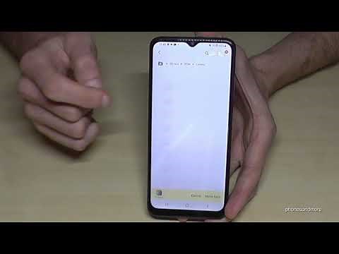 Samsung Galaxy A22 (5G): How to transfer data from internal storage to micro SD card?