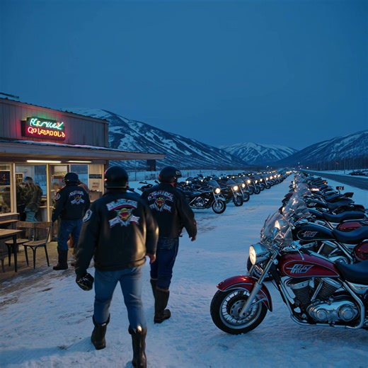 Kind Old Lady Shelters 15 Hells Angels During a Snowstorm, Next Day 100 Bikes Line Up at Her Door On a snow-buried stretch of Colorado’s Highway 70, the glow of a flickering neon sign was the only light in the storm. Inside, Sarah Williams counted her last $47, the foreclosure notice lying beneath the register like an important statement she could no longer ignore. The diner was cold, the coffee stale, and her worst fear crept in with the wind: that the dream she and her late husband had built w