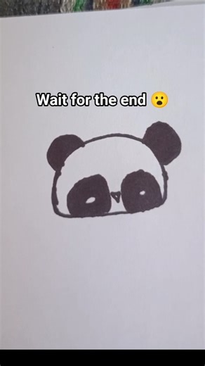 cute mini 🐼 panda drawing ideas 💡 part -11 follow for more #mini #cute #art #panda