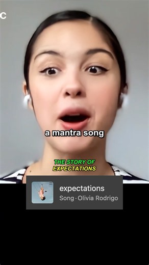 The Story of 'Expectations' by Olivia Rodrigo #oliviarodrigo #chappellroan