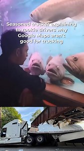 10K views · 47 reactions | Why Google Maps and Big Rigs Don’t Mix An experienced trucker breaks down the rookie mistake of trusting Google Maps for trucking routes—some things you just can’t shortcut! #hmdtrucking #truckingjobs #trucker #truckdriver #trucking #truckerlife | HMD Trucking Inc | Facebook