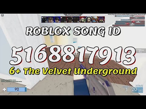 6+ The Velvet Underground Roblox Song IDs/Codes