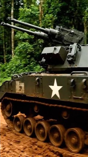 US Military's M42 Duster (Self-Propelled Anti-Aircraft Gun)