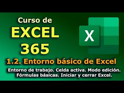 ►► Microsoft EXCEL Course - 365. 1.2. Basic Excel Environment. Active Cell. Work Environment