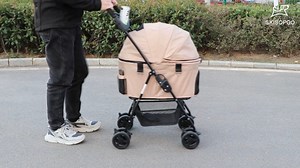 Watch 3-in-1 Pet Stroller for Small Dogs on Amazon Live