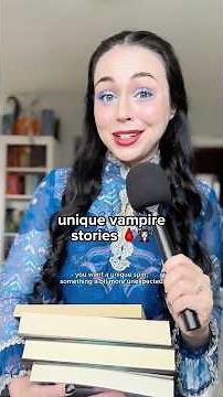 VAMPIRE BOOK RECS 🧛🏻‍♀️ #booktube #vampirebooks #horrorbooks