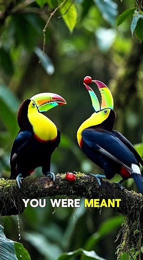 The Colors of a Toucan 🐦🔥 | Too Bright to Miss #wildlife #natureshorts #amazing #colorfulbird #usa
