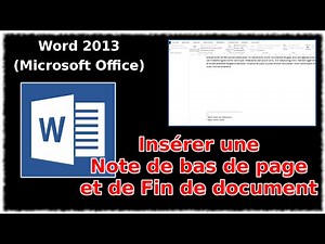 Tutorial: Inserting a footnote and endnote in a document (Word 2013)