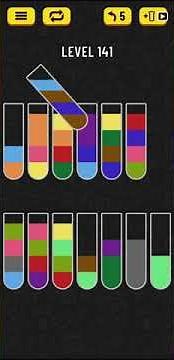 Water Sort Puzzle - level 141