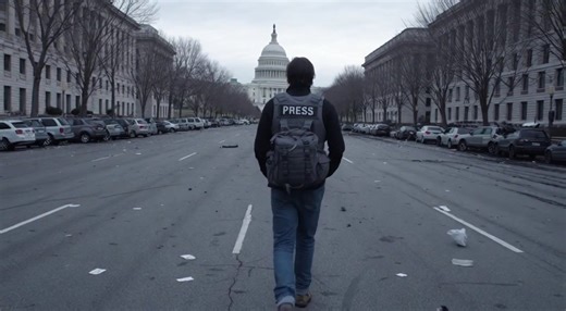 🚨 DAY 16: When the government falls, one man refuses to go silent. Gary Franchi navigates a dead DC—empty monuments, burning Capitol. Armed with a camera and truth, he's the last journalist in America's ghost capital. THE SHUTDOWN - Now Playing | Gary Franchi