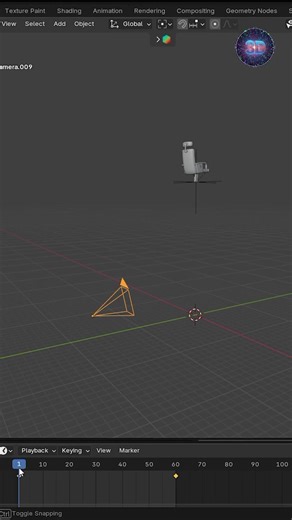 Track To بالكاميرا لأي منتج 🎥 | Blender