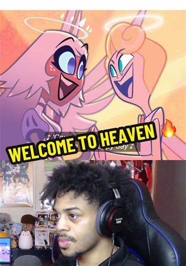 Welcome to Heaven: Reaction to Hazbin Hotel Scene