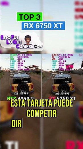 Top 3 Tarjetas Graficas 2024: AMD Radeon RX 6750 XT
