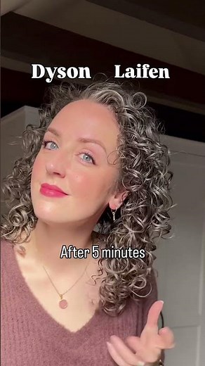 Dyson vs Laifen - hairdryer and diffuser comparison for curly hair