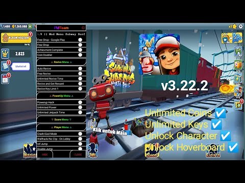 Subway Surfers New Update v3.22.0 ! Advanced Mod Menu | By FMTeam