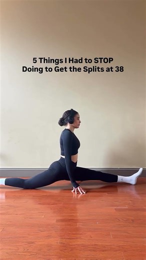 YOU’RE DOING THIS ALL WRONG ❌👇🏽 If I had to restart my splits journey as an adult from day one, I