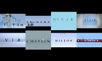 Mix of 8 videos from youtube : All The Pixar Logo Spoofs