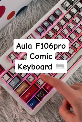 Color keyboard so cool 😎 #fyp #mechanicalkeyboard #gamingkeyboard #tiktok #tiktokshop #color #cool