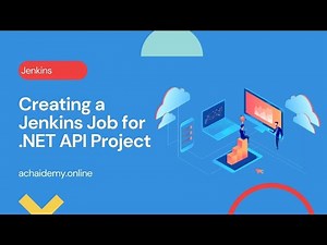 Jenkins CI Job for .NET API Project
