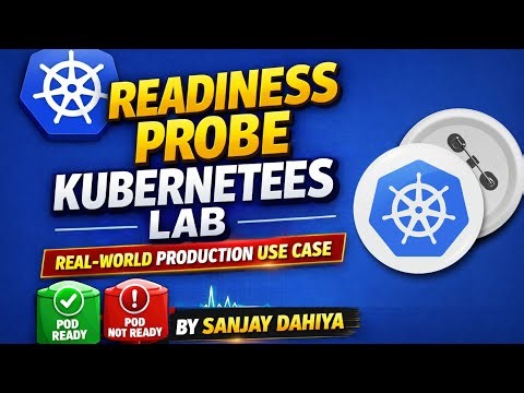 Readiness Probe Kubernetes Lab | Real-World Production Use Case | By Sanjay Dahiya”