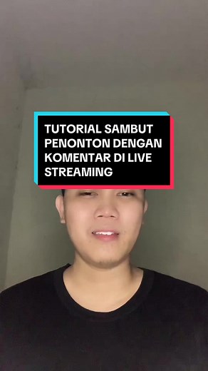 Bagian 22 | Cara kirim auto comment untuk sambut penonton saat live streaming #edukasitiktok #sharing #fyp #fypシ #Benjaminalfarobi #livestreaming #komal #berpenghasilanditiktok