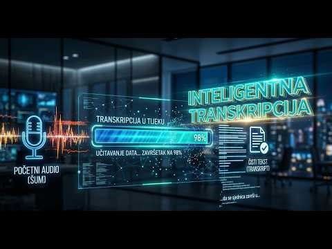 Inteligentna obrada govora: Sustav za automatiziranu izradu transkripata