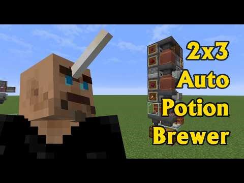 2x3 Auto Potion Brewer: 1.21+ Java