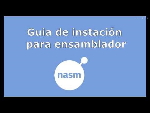 Instalacion de ensamblador - Windows(10-11) x64 Usando NASM + Visual Studio Code