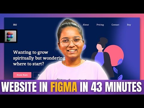 Figma tutorial for Beginners: Complete Website from Start to Finish 🚀