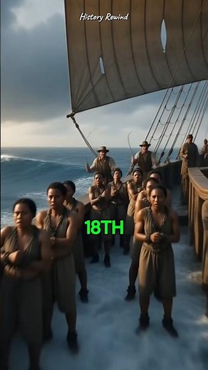 The Horror of Slave Ships 😰🚢 #history #truestory #shorts