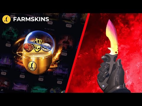 MY FAVORITE KNIFE DROPPED AGAIN!? FARMSKINS PROMO CODE