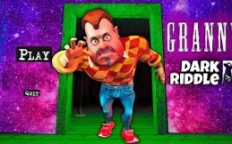 搬运YouTube（Granny House）逃离奶奶的邻居!黑暗谜语奶奶家的有趣时刻!