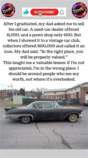 Dad’s Old Car Sold for $100… Collectors Paid $100K! 😱 #Motivation