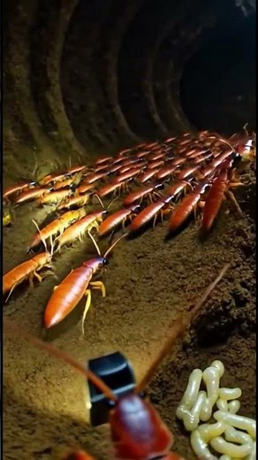 Termite POV: Inside a Massive Underground Colony | Real Micro Camera Footage