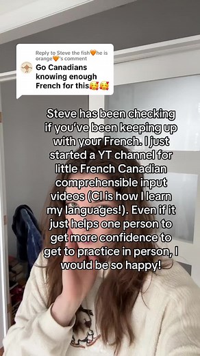 Learn French with Comprehensible Input Videos