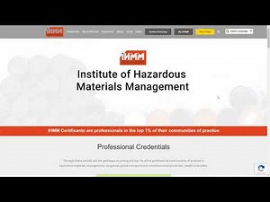 How to File an IHMM Credential Application