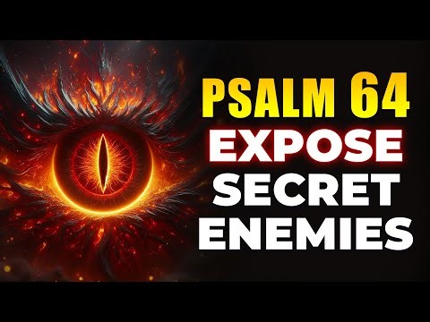 PSALM 64: Expose and Destroy Secret Enemies Working Against You