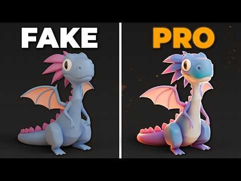 Make Stylized BLENDER Materials Look Professional