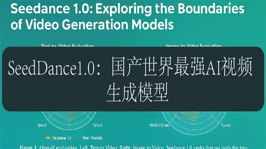 SeedDance 1.0：国产世界最强AI视频生成模型