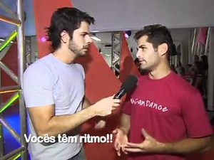 Dançarino de Justin Bieber, Nick Baga, e Jonas Almeida