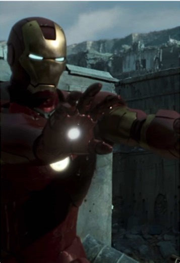 Epic Tank Battle Scene From Iron Man One! #ironman #marvel #movieclips #fyp #tonystark