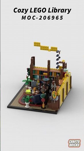 LEGO - Cozy LEGO Library - Build Animation Time Lapse