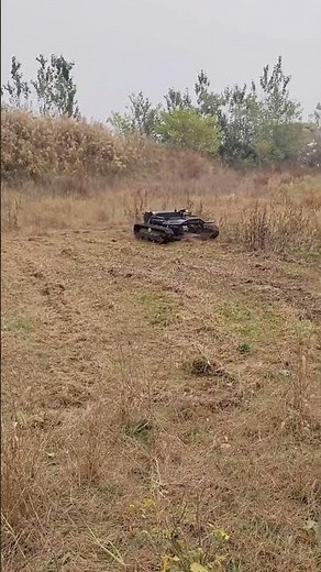 Remote Control Lawn Mower with Tracks | All-Terrain RC Mower for Slopes & Rough Ground