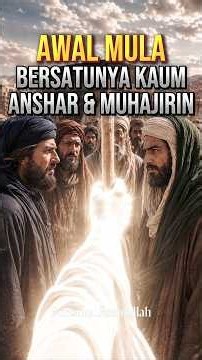 Inilah awal mula Rasulullah SAW mempersaudarakan kaum Muhajirin dan Anshar di Madinah.