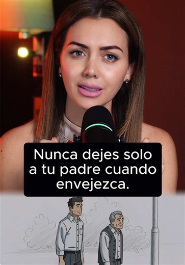 Nunca dejes solo a tu padre cuando envejezca. #hombres #padres #hijos #reflexiones #reflexion