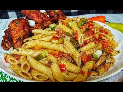 Sautéed Pasta with Vegetables Recipe || Super Simple and Delicious