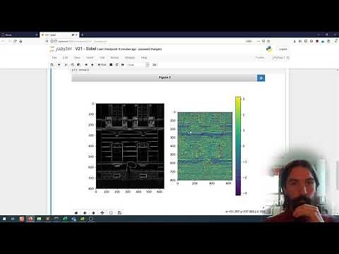 Image processing (21) | Image Filtering | Edge detection with the Sobel filter