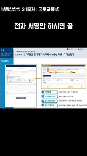 부동산상식 3 전자계약서 작성방법